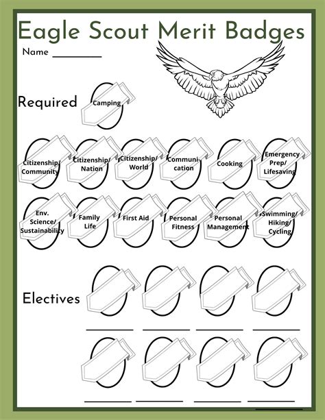 Boy Scout Merit Badge Worksheets Boy Scout Worksheet - Boy Scout Worksheet