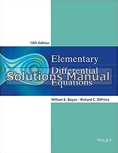 Full Download Boyce Differential Equations 10Th Edition Solutions 