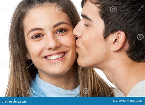 boyfriend kissing girlfriends cheek meaning images