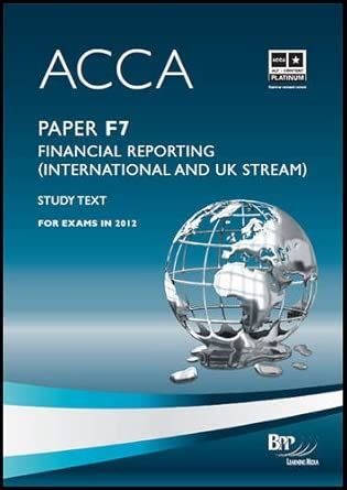 Bpp Acca F7 Study Text