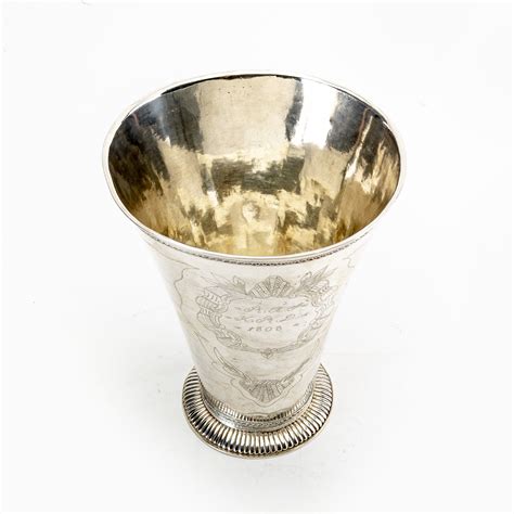 bröllopsbägare silver