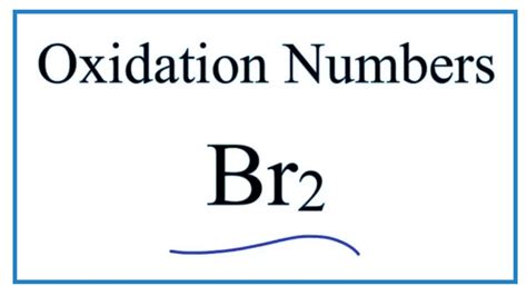 Br Oxidation Number
