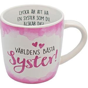 bra present till syster