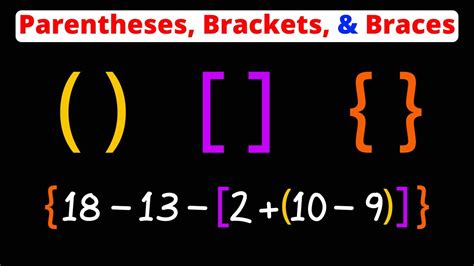 Brackets Parentheses Math Is Fun Parentheses Math Worksheet - Parentheses Math Worksheet