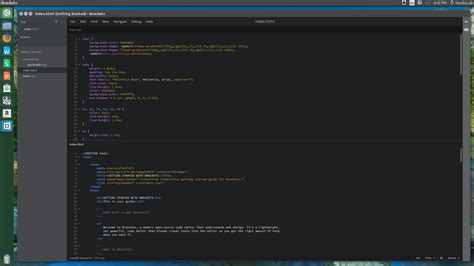 Brackets Text Editor