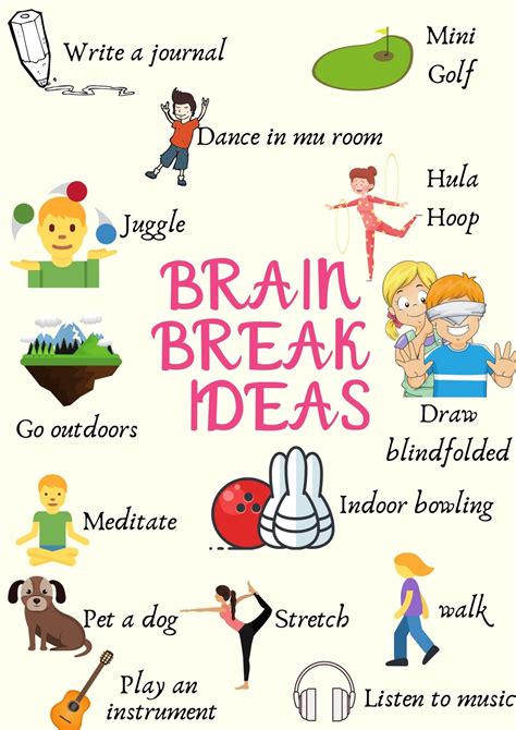 Brain Breaks Are Fun But Have A Purpose Brain Breaks For Second Grade - Brain Breaks For Second Grade
