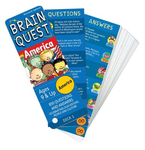 Brain Quest America 850 Questions And Answers To Brain Quest Grade 8 - Brain Quest Grade 8
