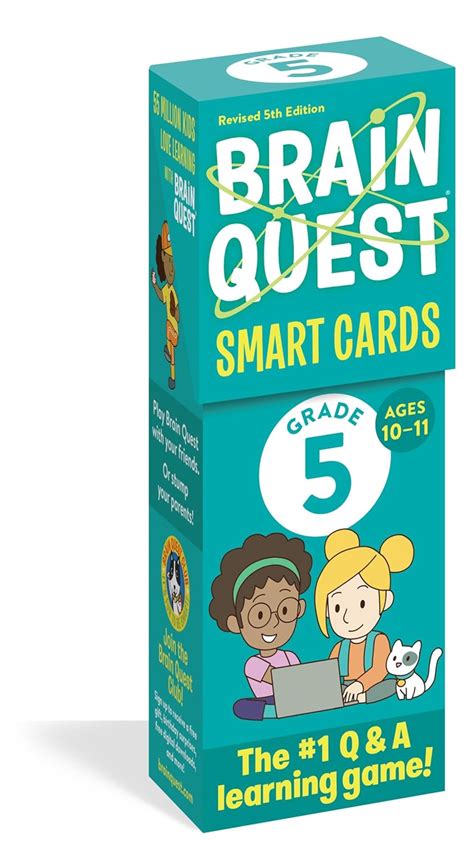 Brain Quest Grade 5, Revised 4th Edition: 1,500 Questions And Answers To Challenge The Mind