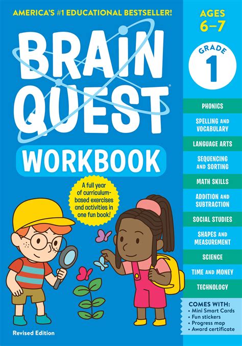 Brain Quest Workbook 1st Grade Revised Edition Brain Brain Quest Grade 8 - Brain Quest Grade 8