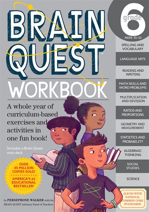 Brain Quest Workbook 6th Grade A Childu0027s Delight Wonders 6th Grade - Wonders 6th Grade