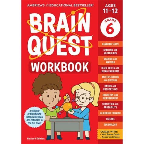 Brain Quest Workbook 6th Grade Revised Edition Brain Brain Quest Grade 8 - Brain Quest Grade 8
