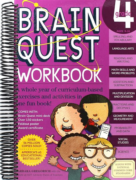 Brain Quest Workbook Grade 4 Brain Quest Workbooks