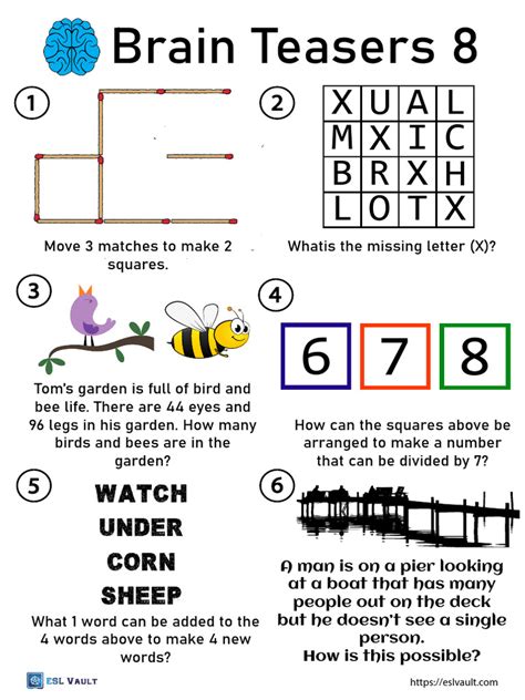 Brain Teasers: V