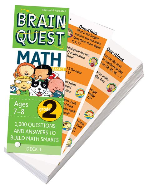 Read Brain Quest Grade 2 Math Brain Quest Decks 