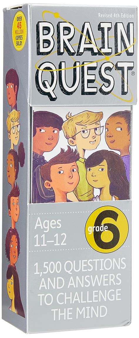 Full Download Brain Quest Grade 6 Revised 4Th Edition 1 500 Questions And Answers To Challenge The Mind 