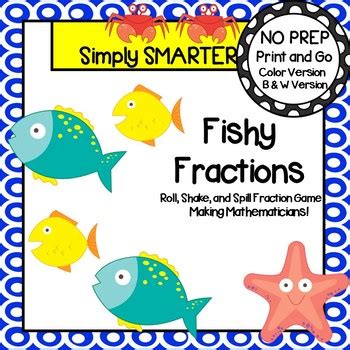 Braineos Fishy Fractions Flashcard Games Fishy Fractions - Fishy Fractions