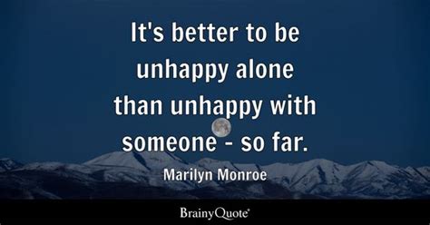 Brainy Quote Alone