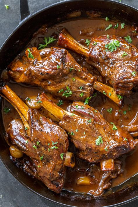 Braised Lamb Shanks