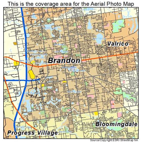 brandon florida map