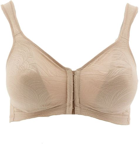 44c Playtex 18 Hour Wirefree Cushion Strap Smoothing Nude Floral Bra 4049  for sale online