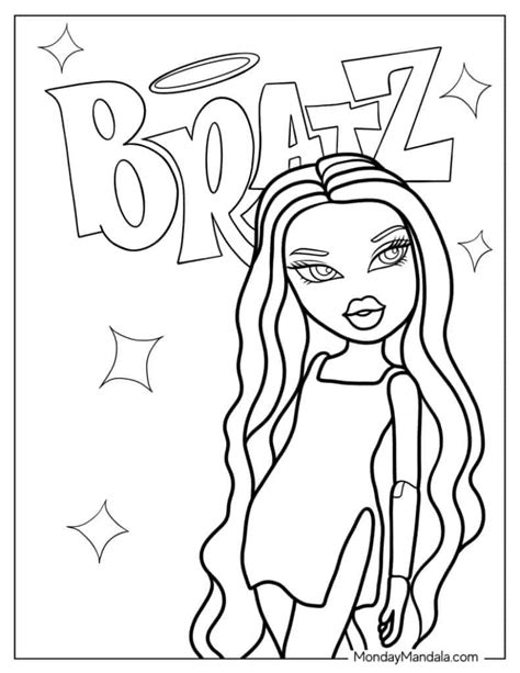 bratz coloring sheets
