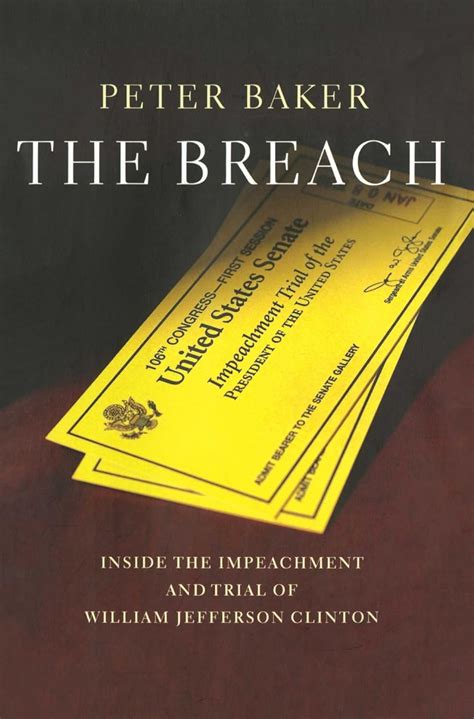 breach the inside impeachment and trial of william