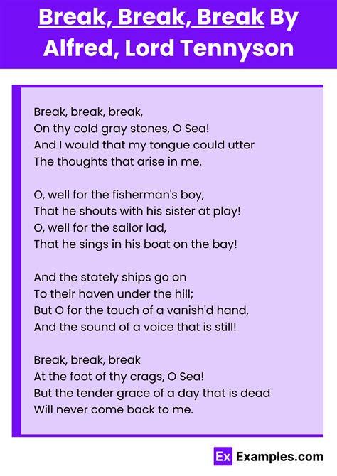 Break Break Break