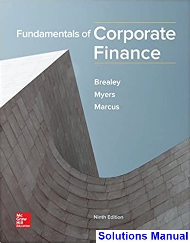 Full Download Brealey Corporate Finance 9Th Edition Solutions Manual 