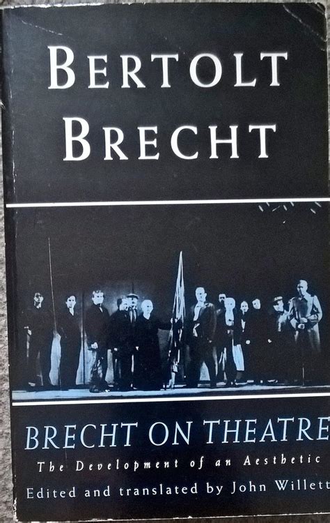 Download Brecht On Theatre The Development Of An Aesthetic Bertolt 