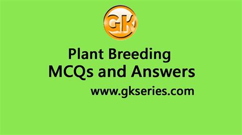 breeding multiple choice questions