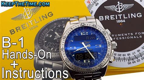 Read Breitling B1 Instruction Manual 