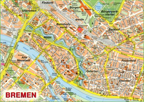Bremen City Map