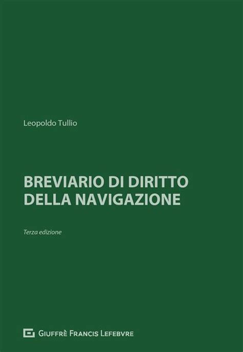 Download Breviario Di Diritto Della Navigazione 