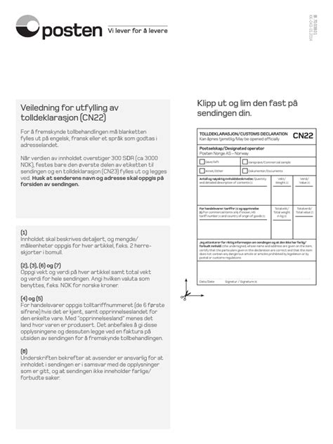 brevsending posten