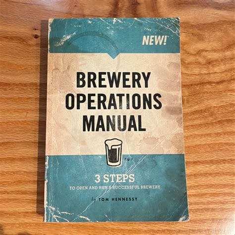 brewery operations manual