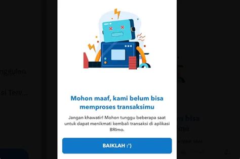 BRI ERROR：Muncul Kode RUIC Pada BRImo Nasabah BRI Tidak Perlu Panik, Begini