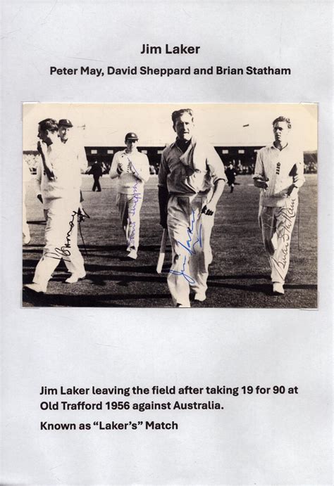 brian statham autobiography example