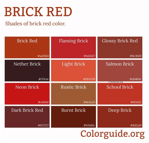 brick color