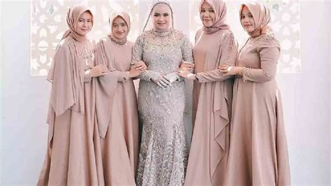 bridesmaid hijab untuk orang gemuk