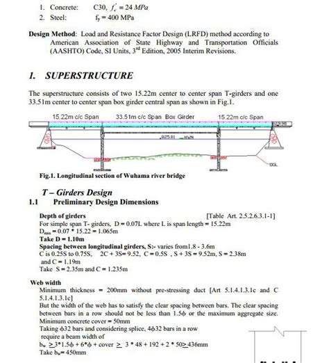 Read Bridge Design Calculations 