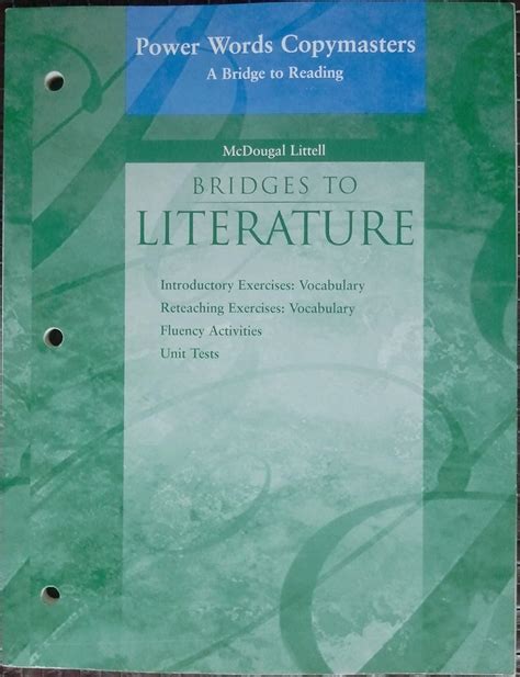 Download Bridges To Literature Mcdougal Littell Language Of 