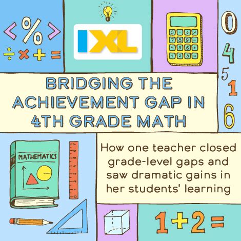 Bridging The Achievement Gap In 4th Grade Math Ixl Fourth Grade - Ixl Fourth Grade