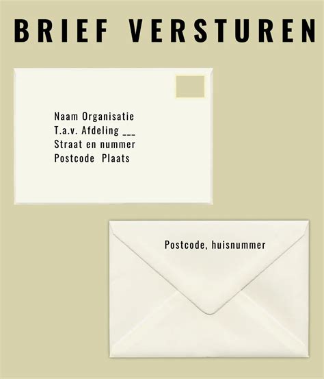 brief verzenden