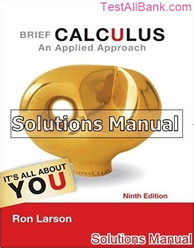 Full Download Brief Calculus An Applied Approach 9Th Edition Solutions 
