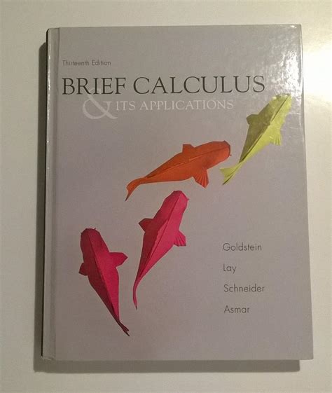 Download Brief Calculus And Its Applications 13Th Edition 