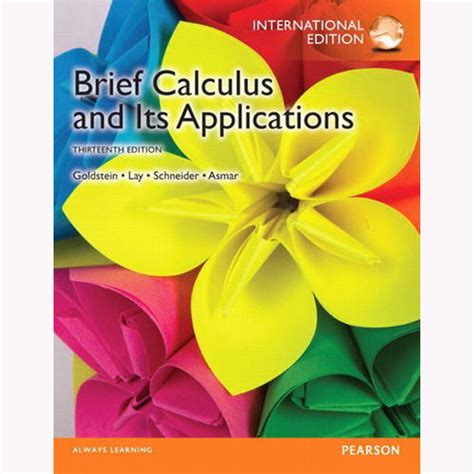 Download Brief Calculus And Its Applications 13Th Edition 