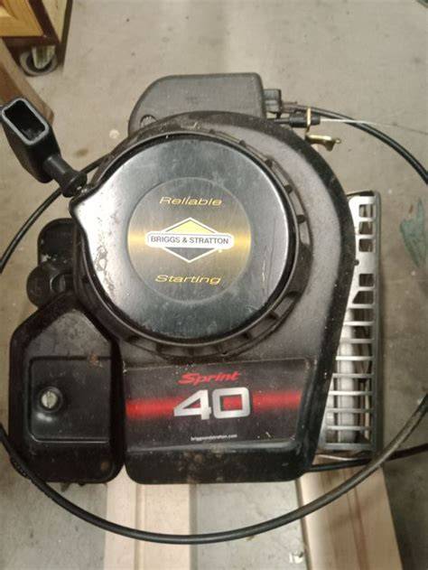 briggs and stratton sprint 40 manual