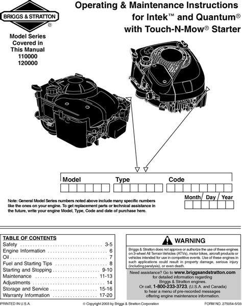 Full Download Briggs And Stratton Ybsxs Manual File Type Pdf 