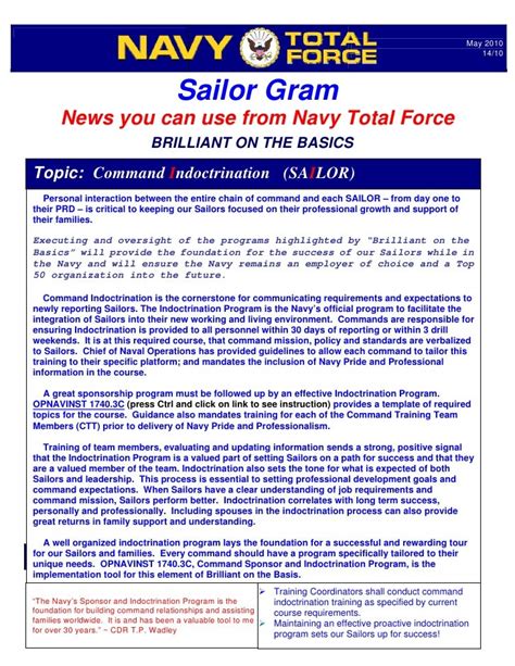Read Online Brilliant On The Basics United States Navy 