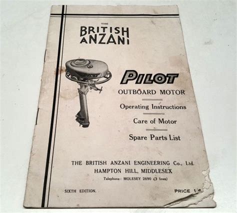 british anzani pilot manual